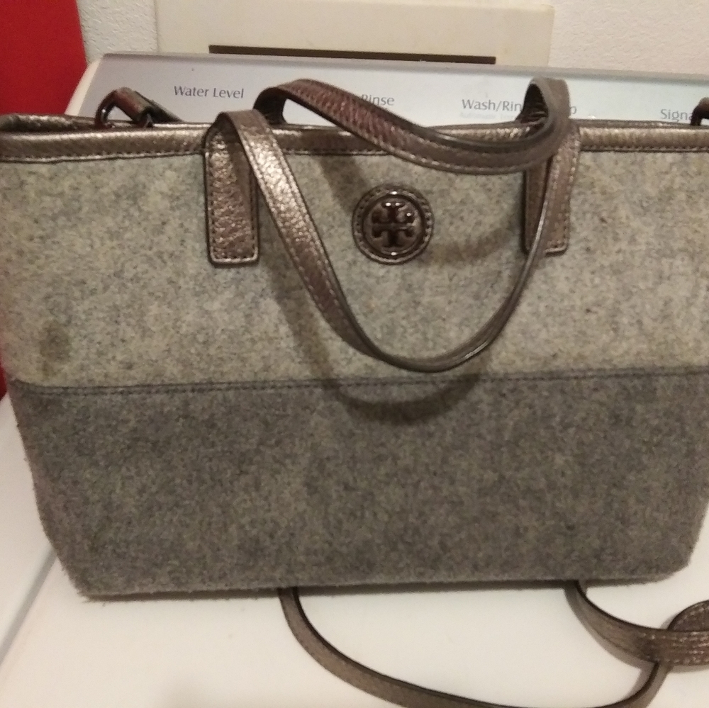 Wool crossbody tory burch